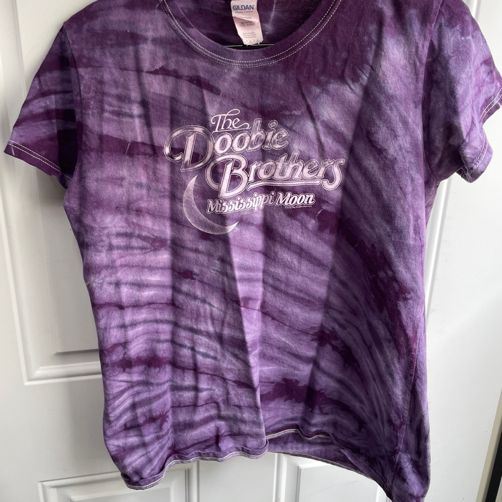 Doobie Brothers, Purple Tie-Dye Tee - Mississippi Moon, large